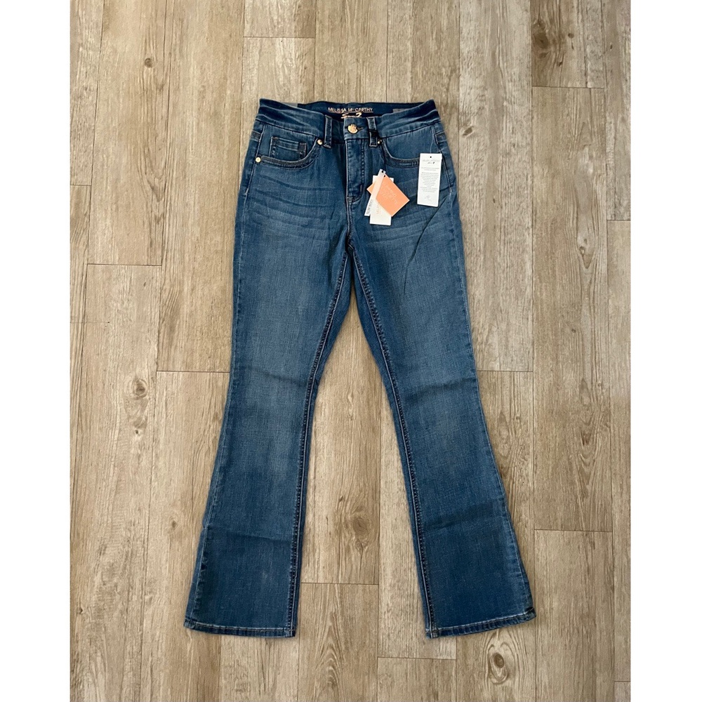 NWT Melissa McCarthy Seven7 Slim Boot Jeans Size 8